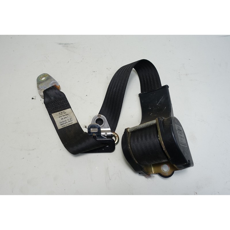 1983-1988 BMW E28 5-Series Right Rear Seat Belt Restraint Strap OEM
