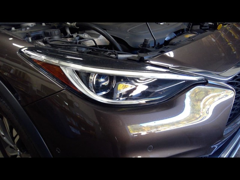 Passenger Right Headlight LED Fits 17-19 INFINITI QX30 1693355