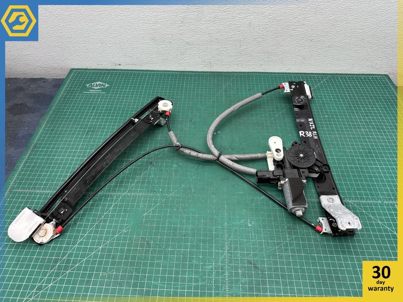 10-19 JAGUAR XJ XJR REAR LEFT DOOR POWER WINDOW REGULATOR WITH MOTOR OEM