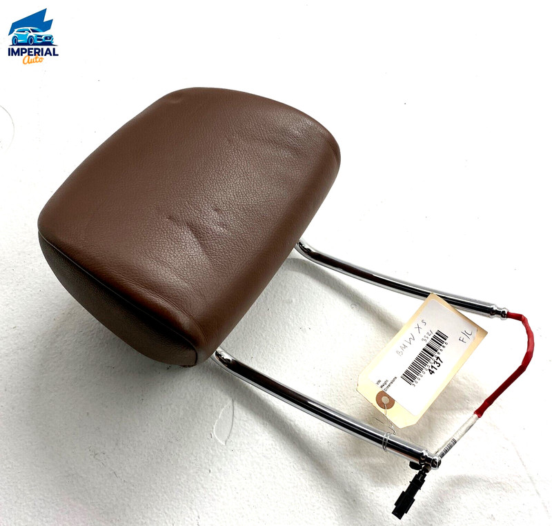 2011-2013 BMW X5 E70 SEAT HEADREST HEAD REST FRONT LEFT OR RIGHT SIDE OEM 1PCS