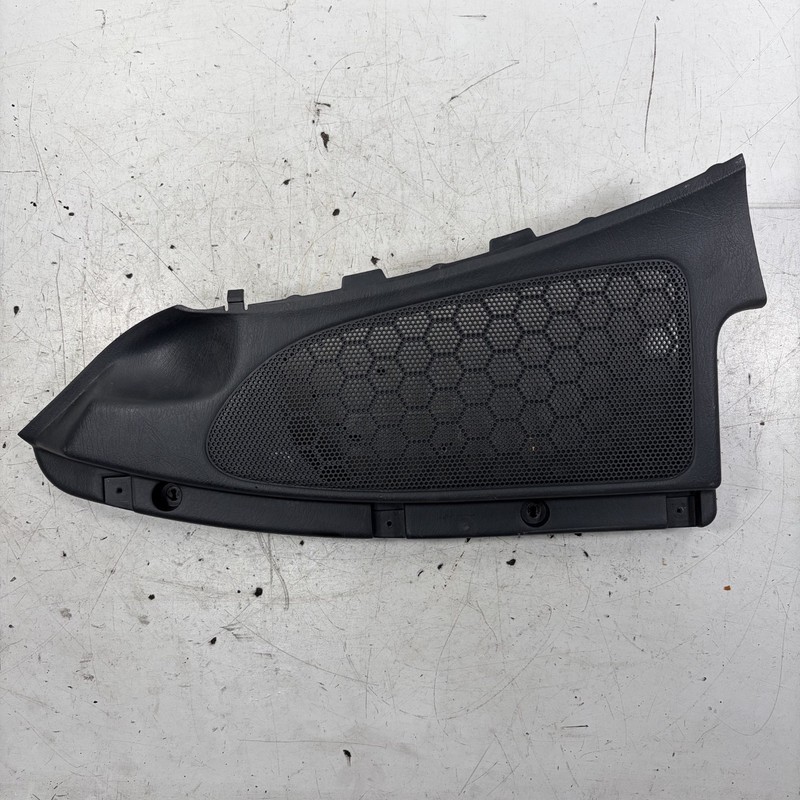 96-00 Honda Civic 3D HB Left Rear Speaker Cover Dark Gray 84470-S03-Y00ZB OEM