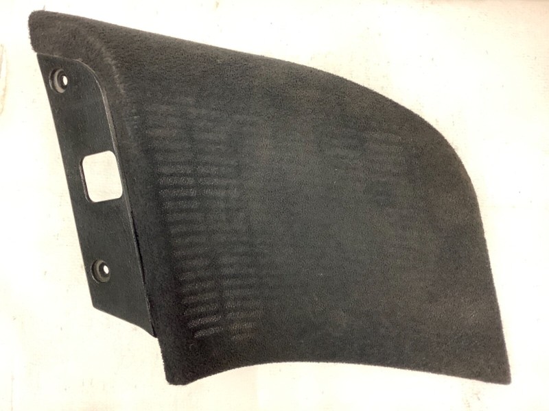 88-91 Honda CRX Left Rear Tray Speaker Lid Cover Plate Type Black Used OEM