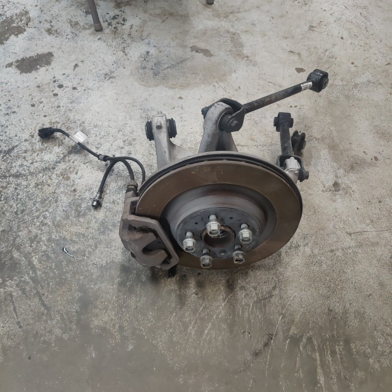 17-22 Tesla Model 3 Rear Left Spindle Knuckle Hub Caliper Dust Shield 26104