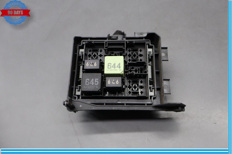 11-18 Porsche Cayenne 958 Front Left Driver Under Dash Cabin Fuse Relay Box Oem
