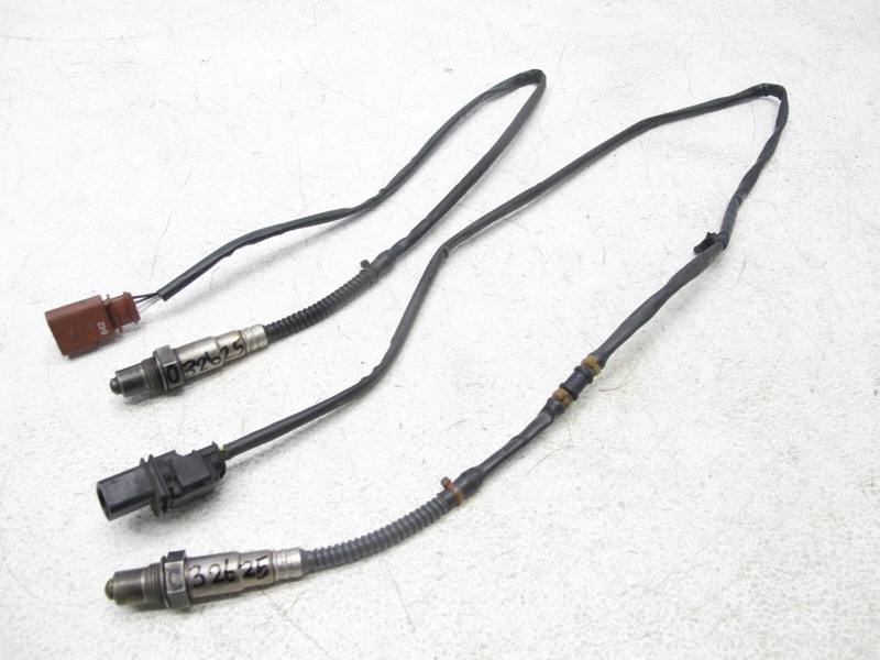 05-09 AUDI B7 A4 2.0T SEDAN EXHAUST PRE POST CAT O2 OXYGEN SENSOR SET OEM 032625