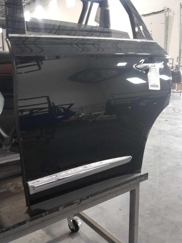 2015 INFINITI QX60 Left Rear Door Black OEM 203489 147K Miles
