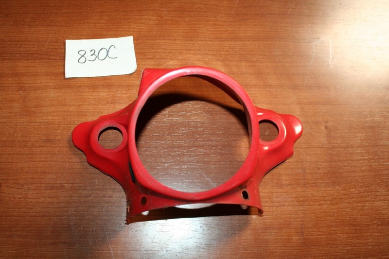 1983 Honda C70 Passport Headlight Housing Bucket Red OEM 83