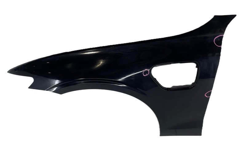 2019-24 Volvo S60 Plus Hybrid LH Driver Front Fender W/ Charging Port Dent Scuff