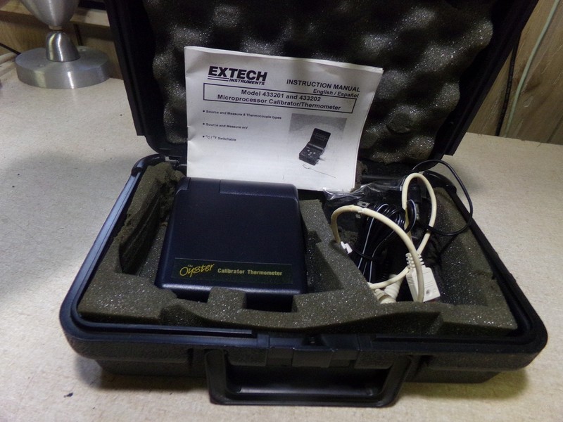 Extech Model 433201 433202 Oyster Calibrator Thermimeter*FREE SHIPPING*