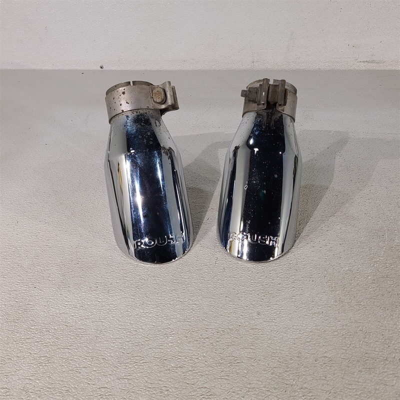 2015 Mustang GT Roush Chrome Exhaust Tips Aa7490