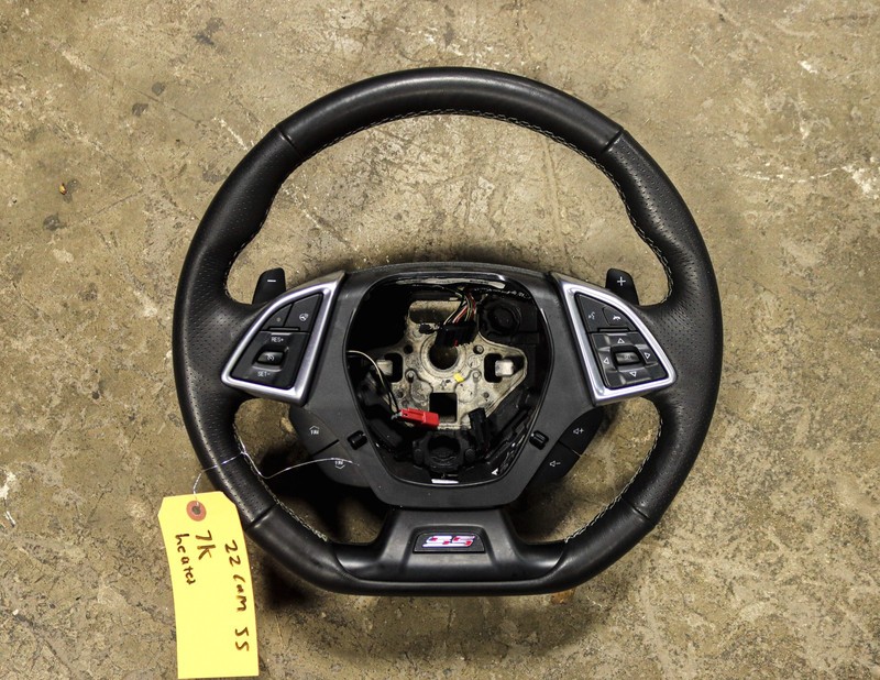 19-24 Chevy Camaro SS Heated Steering Wheel W/Paddle Shift OEM *USED* 7k Miles