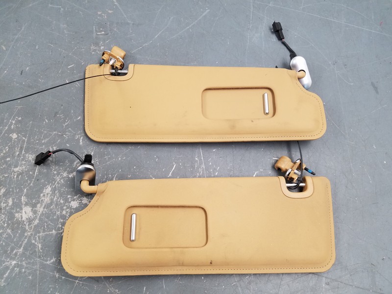 2006 Bentley Continental Flying Spur Sun Visors Set #2209 Y4