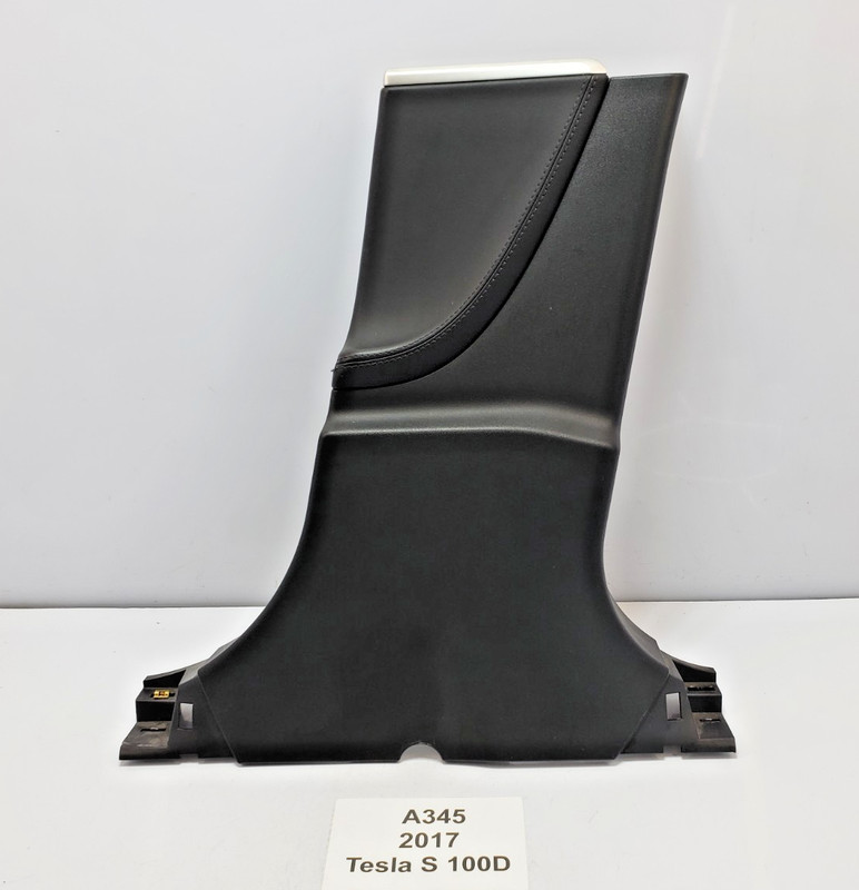✅ 12-20 OEM Tesla Model S Right Passenger Side B Pillar Lower Trim Cover Panel
