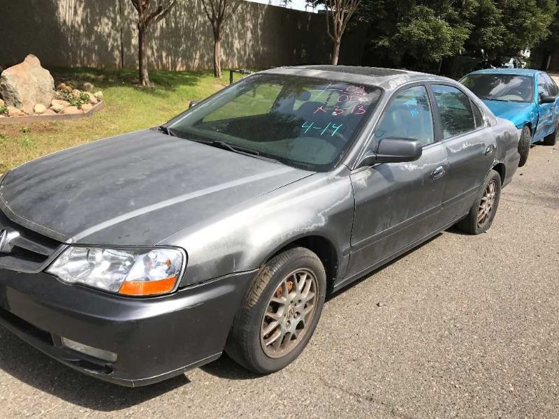 02 03 ACURA TL DRIVER LEFT FENDER GRY-NH643M PAINT FADED