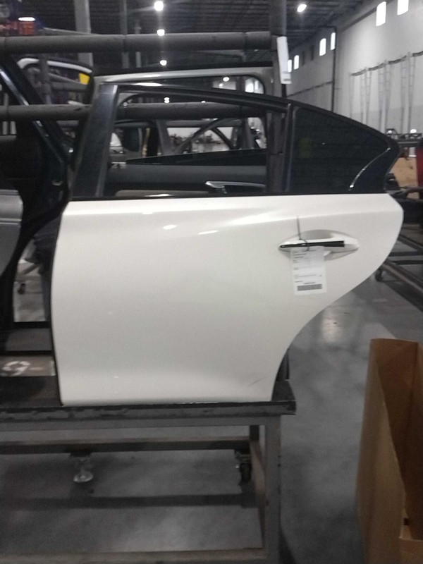 2016 INFINITI Q50 Left Door White 4DR Sedan OEM Used Part 255074 103K Miles