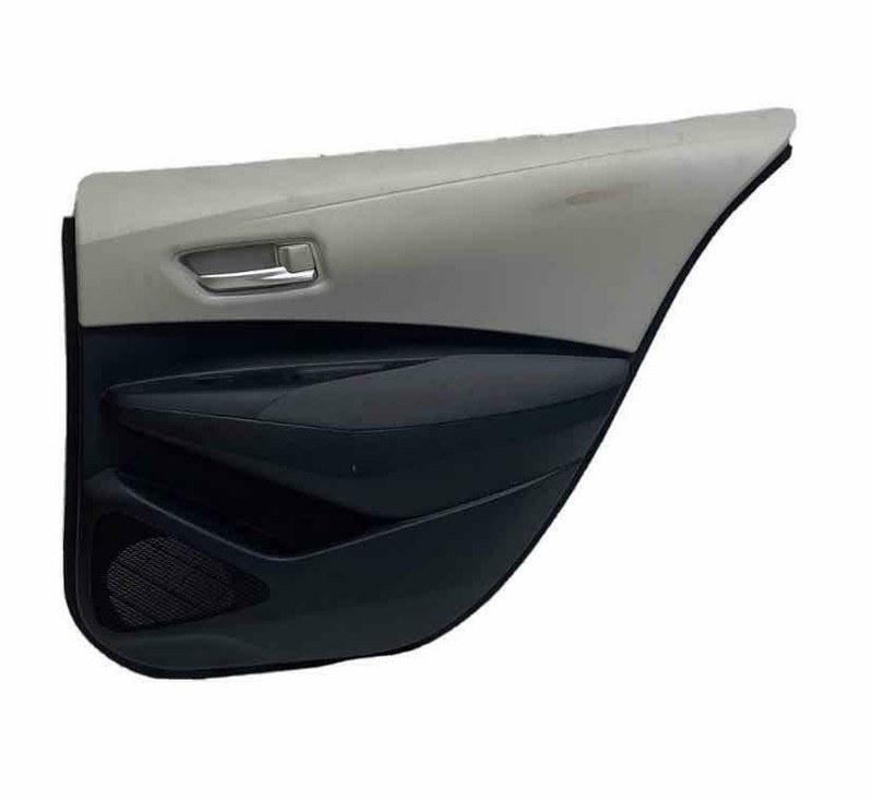 Toyota Corolla door panel trim 20 21 LE rear right side gray OEM 6763002W70C8