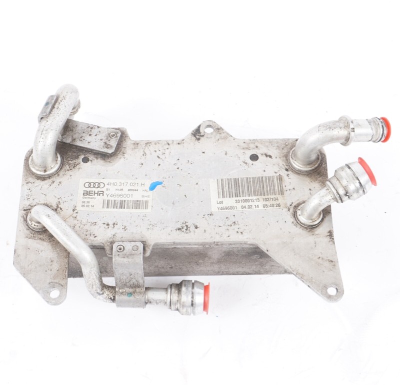 12-17 AUDI A8L A8 3.0L TRANSMISSION OIL COOLER 4H0317021HOEM