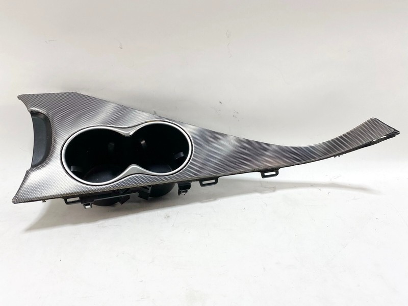 14-22 INFINITI Q50 Q60 FRONT CENTER CONSOLE CUP HOLDER W/ BEZEL COVER TRIM OEM