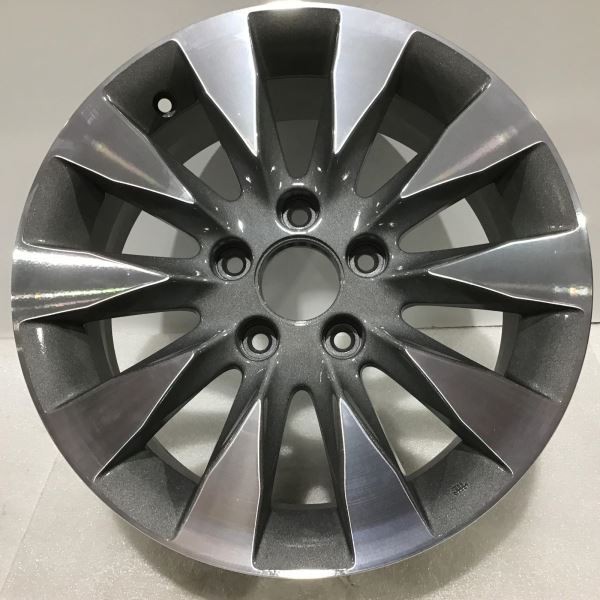 2009-2011 Honda Civic Wheel 16x6.5 63995 A Rim Gray Machined 42700SNAA72