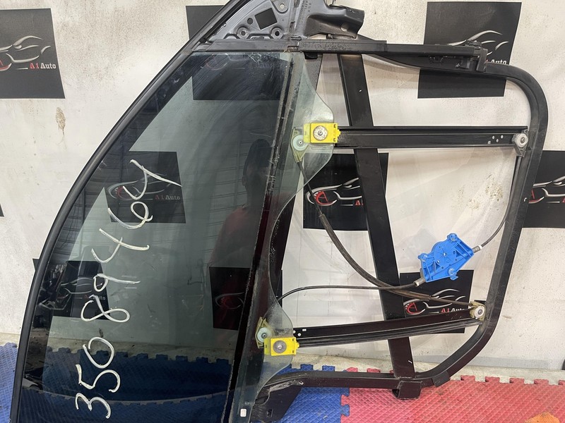 03-06 Porsche Cayenne Front Passenger Right Door Window Glass With Regulator Oem