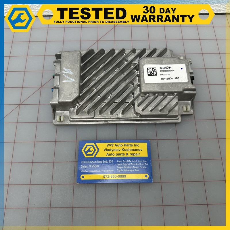 14-16 Chevy Corvette C7 VEHICLE PERFORMANCE DATA RECORDER OEM 23415094