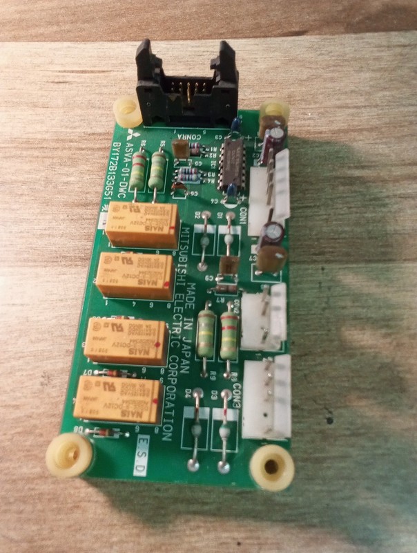 Mitsubishi ASVA-01-DWC BY172B133G51 Series A Circuit