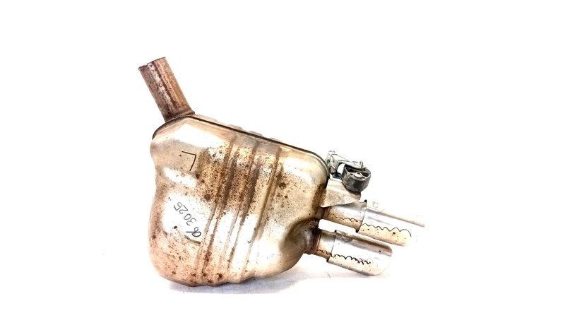 08-12 AUDI 8T S5 4.2 FULL REAR SECTION EXHAUST PIPE MUFFLER LEFT OEM 063025