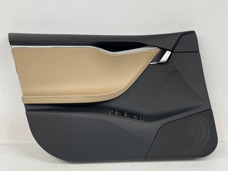⭐2012-2020 TESLA MODEL S FRONT LEFT DRIVER INTERIOR DOOR TRIM PANEL OEM LOT2365
