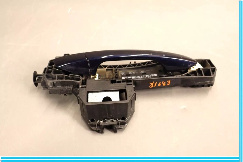 10-13 Mercedes W212 E350 E550 Front or Rear Right Exterior Door Handle Blue OEM