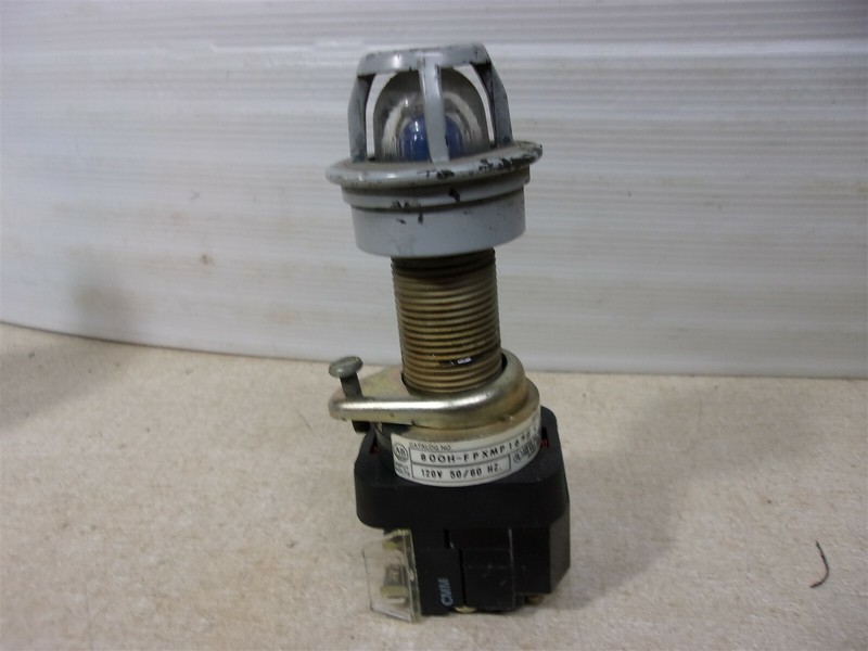 Allen Bradley 800H-FPXMP16 Blue Illuminated Push Button *FREE SHIPPING*