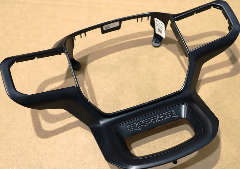 22-24 Ford F150 Raptor Steering Wheel Bezel NL3V3600PB Steering Wheel Trim OEM
