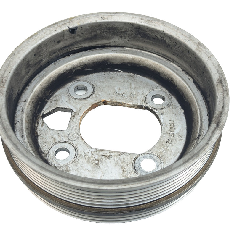 2009 Bmw 750i F01 4.4L N63 OEM Crankshaft Front Belt Pulley 7570264