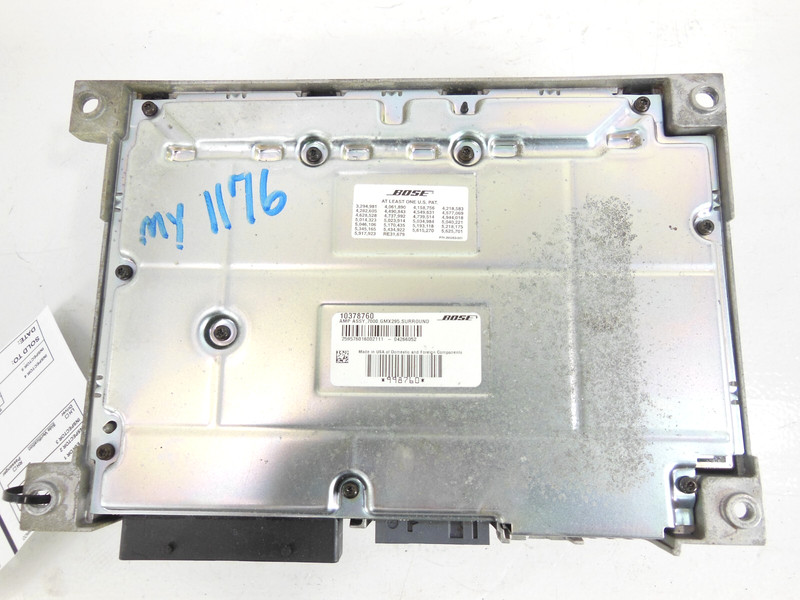 2005-2011 Cadillac STS Bose Radio Amplifier Amp OEM 10378760