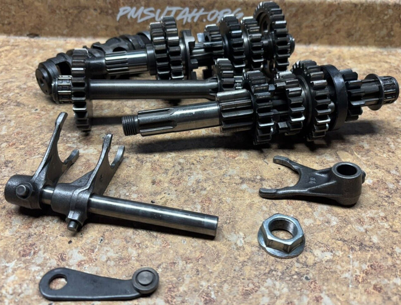 1990 Kawasaki KLF300 Bayou ATV Engine Transmission Gears Trani Shift KLF 300 B1