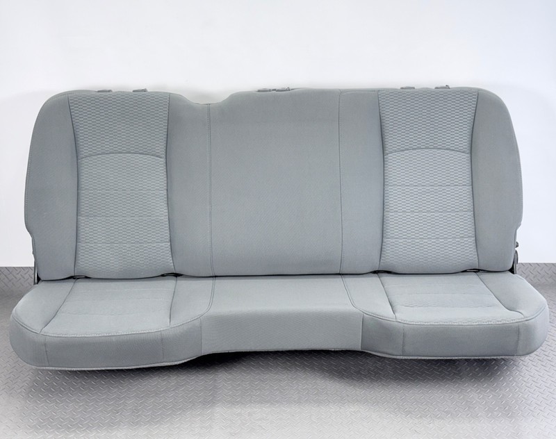✅ 13-24 RAM 1500 Class. QUAD CAB OEM REAR CLOTH SEAT Gray SOLID BENCH SECOND ROW