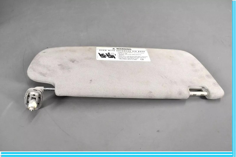 07-13 Mercedes W221 S550 Front Left Side Sun Visor Sunvisor Shade Cover Gray OEM