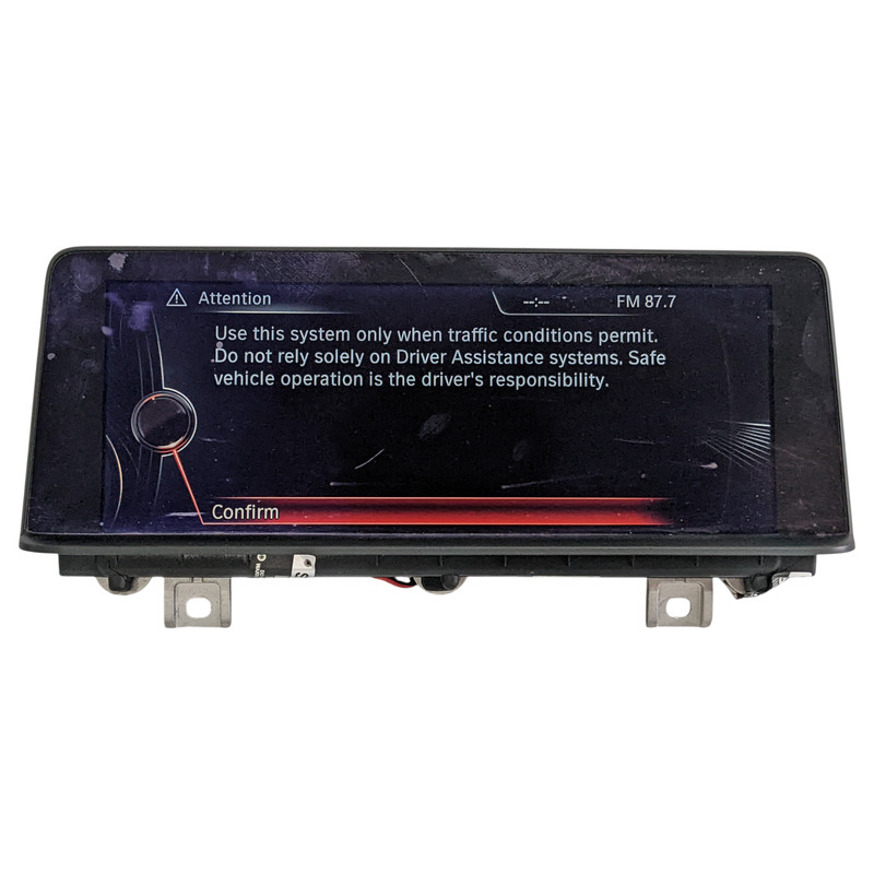 12-17 BMW 3 4 Series L7 CID 8.8" Monitor Screen GPS Navigation Info Display OEM