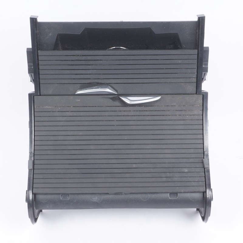 16-19 BMW F48 X1 X2 FRONT CENTER CONSOLE CUP HOLDER DRINK TRAY ROLL LID OEM