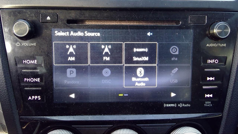 2018 Subaru Forester NON-NAV Radio Stereo Display Screen 86431SG670 Menu Info