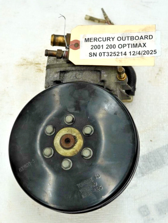 Mercury Outboard 200 225L 3.0L Optimax DFI compressor FRESHWATER!