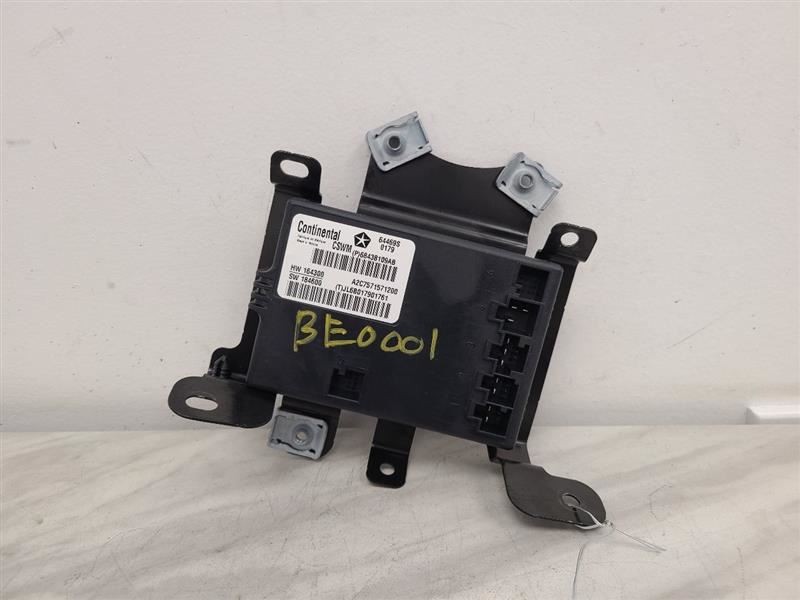 Chassis ECM Seat LHD With Heated Steering Wheel Fits 18-19 WRANGLER 578673