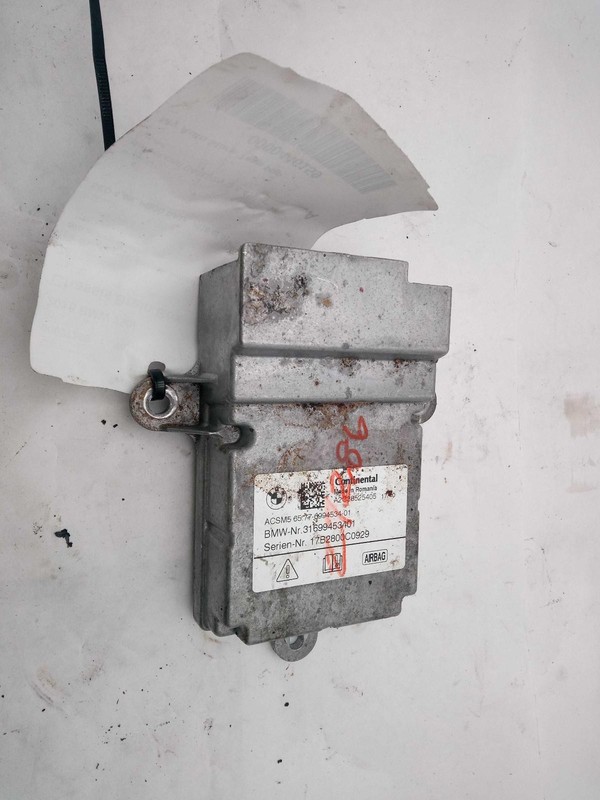 Used Air Bag Module fits: 2018 Bmw 750I Air Bag center console behind vent side