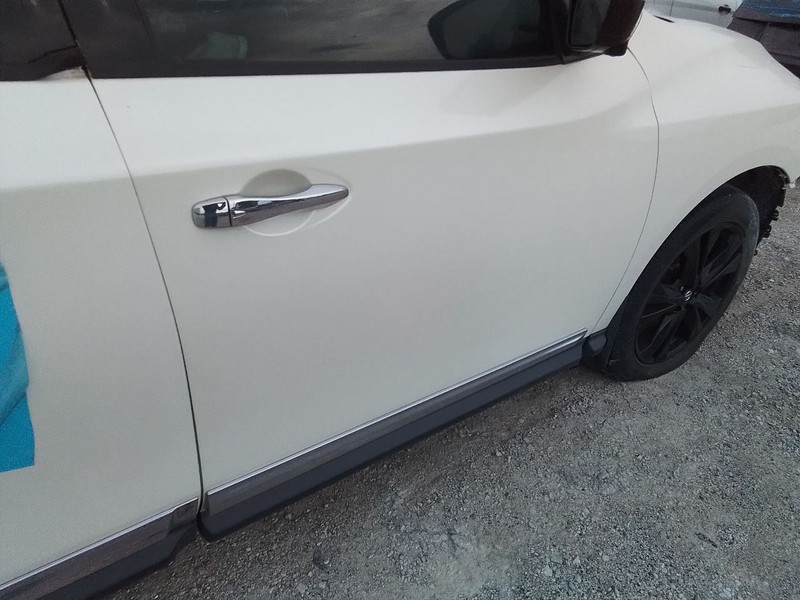 Passenger Front Door Electric Platinum Fits 16-20 PATHFINDER 3518147