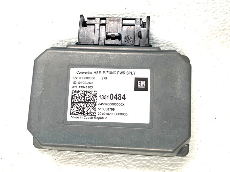 2018-2021 BUICK ENCLAVE VOLTAGE CONVERTER CONTROL MODULE OEM #A0.25