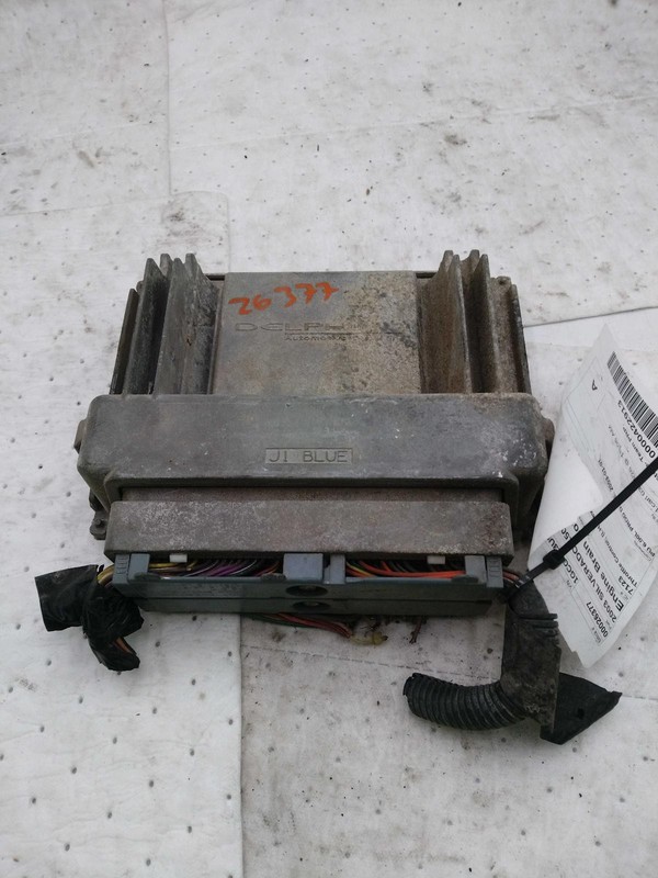 2003 Chevrolet Silverado 1500 ECM Engine Control Module OEM 12573059 Green