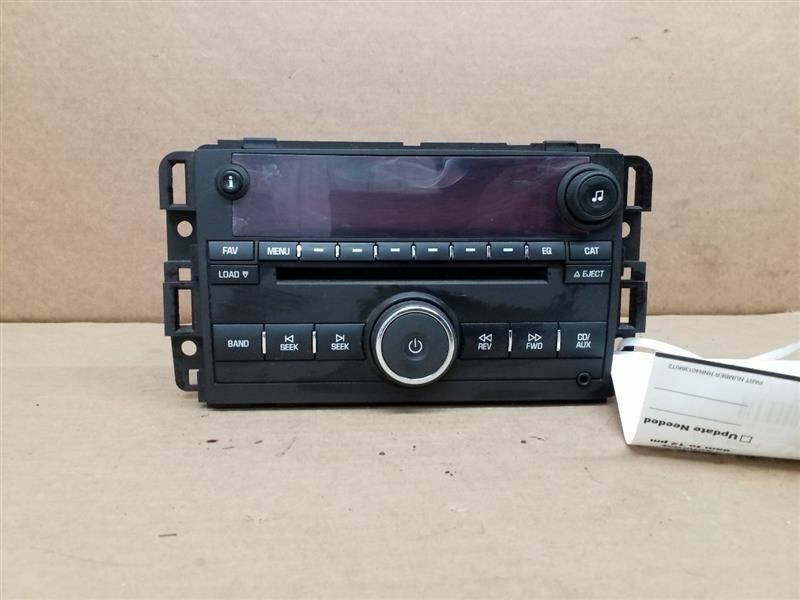 Audio Equipment Radio Am-fm-stereo-cd changer-MP3 Fits 07-08 OUTLOOK 238901
