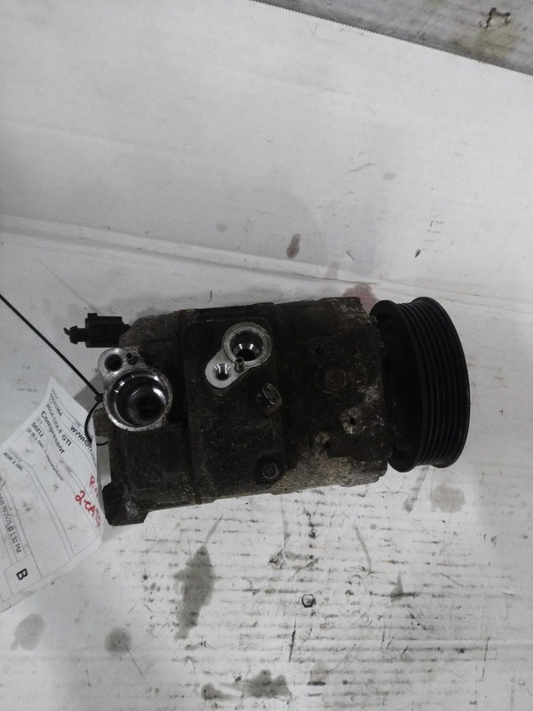 2014 Volkswagen Golf GTI A/C Compressor OEM 1K0820859J Black 175K Miles