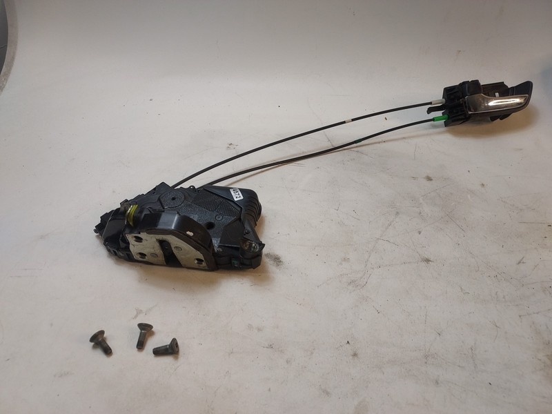 04-09 Prius Front Driver Interior Door Handle & Lock Latch Actuator OEM w/ Bolts