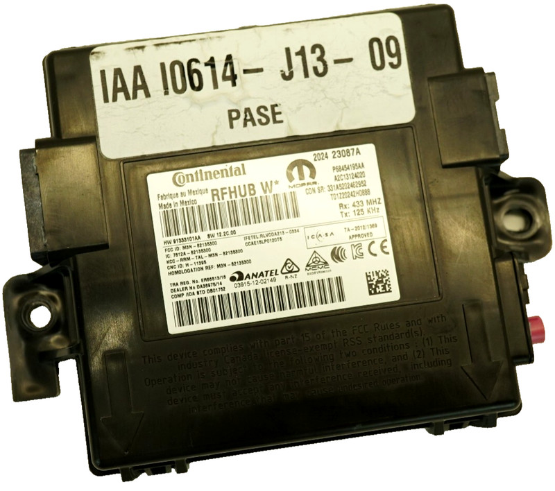 π
2020-2022 JEEP, DODGE OEM. TIRE PRESSURE MONITORING SYSTEM RECEIVER