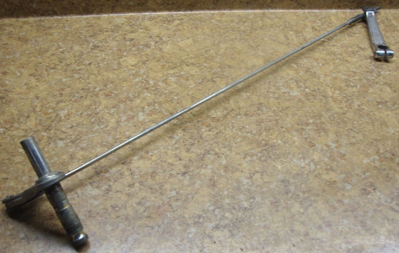 2007 Honda Shadow VT1100C VT1100 VT 1100 Rear Drum Brake Rod Shaft Back Linkage
